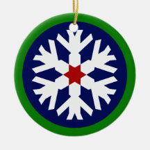 Schneeflocke Ornamente