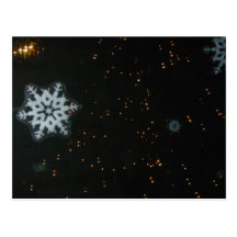 Schneeflocke- u. Lichtpostkarte