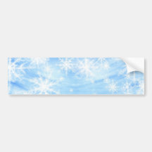 Schneeflocken Auto Sticker