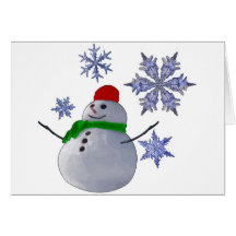 Schneemann Karten