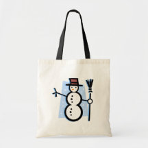 Schneemann Tasche
