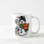 Schneemann-Weihnachten Kaffeehaferl
