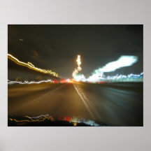 Schnelle Lichter Plakatdrucke