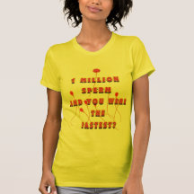Schnelle Samenzellen-langsamer Verstand Shirt