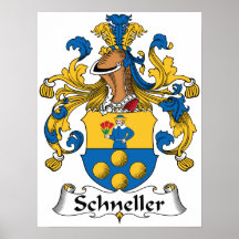 Schneller Family Crest Print