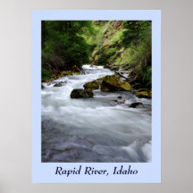 Schneller Fluss, Idaho Posterdrucke