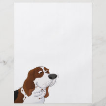SchnüffelnCartoon-Dachshund-Jagdhund Bedruckte Flyer