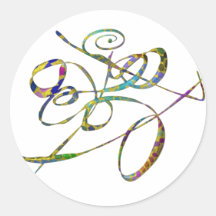 Schnurblatt Sticker