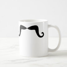 Schnurrbart-Becher Tee Tasse