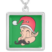 Schnurrbart-Elf Selbst Gestalteter Schmuck