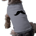 Schnurrbart-Haustier-Kleidung Hunde T Shirt