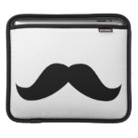 Schnurrbart iPad Sleeves
