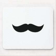 Schnurrbart Mousepad