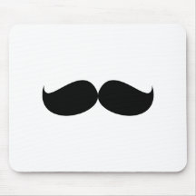 Schnurrbart Mousepad