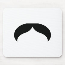 Schnurrbart Mousepad