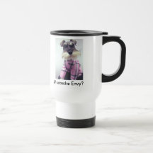 Schnurrbart-Neid? Tee Tasse