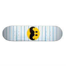 Schnurrbart-smiley Skateboard Deck