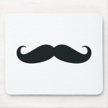 Schnurrbart Stache Mauspads