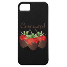 Schokoladen-Erdbeere Etui Fürs iPhone 5