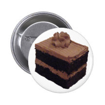 Schokoladen-Kuchen Anstecknadel