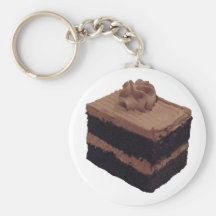 Schokoladen-Kuchen Schlüsselbänder
