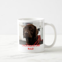 SCHOKOLADEN-LABRADOR-REGEL! TEE HAFERL
