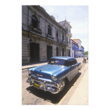 Schön klassisches Chevrolet wieder hergestellt von Fotografischer Druck