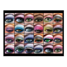 Schöne Augen Postkarten