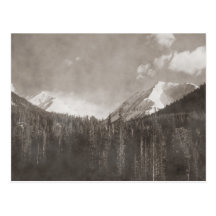 Schöne Colorado-Berge Postkarten