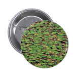 Schöne eingesäumte Wasserlilie Anstecknadelbutton