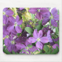 Schöne lila Blume Mousepad
