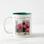 Schöne Mutter-Blumenbecher Kaffeehaferl