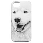 Schöne Samoyedhundekunst iPhone 5 Etuis