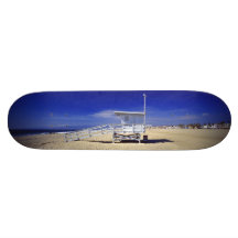 Schöne Strand-Szene Venedigs CA Skateboard Bretter