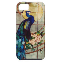 Schöner Buntglas-Pfau Hülle Fürs iPhone 5