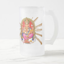 Schöner hindischer Gott-Lord Ganesh Tee Tassen