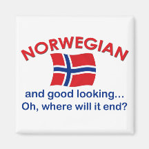 Schöner Norweger Magnets