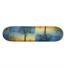 Schöner Sonnenuntergang: Sonnenuntergang, Mooneys  Skateboard Deck