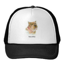 Schönes" Hundegedanken-T-Shirt durch Diane Heller Baseball Caps