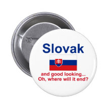 Schönes slowakisches button