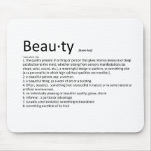 Schönheit Mousepad