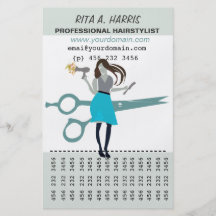 Schönheits-Salonhairstylist-Friseur-Produkte Personalisierte Flyer