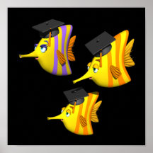 School Of Fish Posters