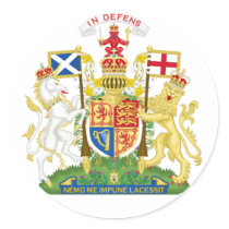 Schottland-Wappen Aufkleber aufkleber