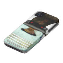 Schreibmaschine iPhone 4 Case-Mate Hülle