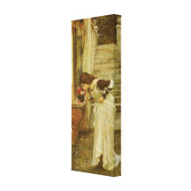 Schrein, JW Waterhouse, Vintages viktorianisches P Gespannte Galerie Drucke