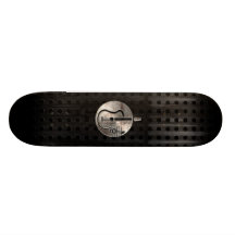 Schroffe Akustikgitarre Personalisierte Skateboarddecks
