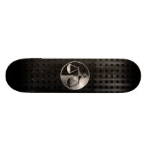 Schroffe Gerechtigkeits-Skalen Skate Board