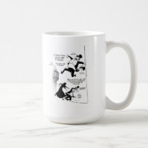 Schrulliges Dently, Becher Vampyre Seiten-3 Kaffee Tasse