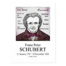 Schubert Postkarten